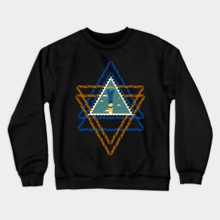 The Independence Monument in Pyramid Crewneck Sweatshirt